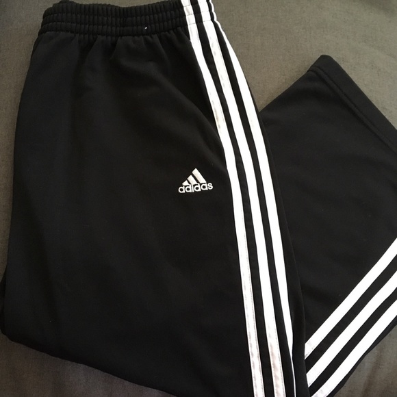 adidas cropped track pants